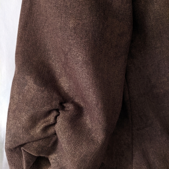 New with tags! Coldwater Creek Brown Blazer Sz 14 - Picture 6 of 12